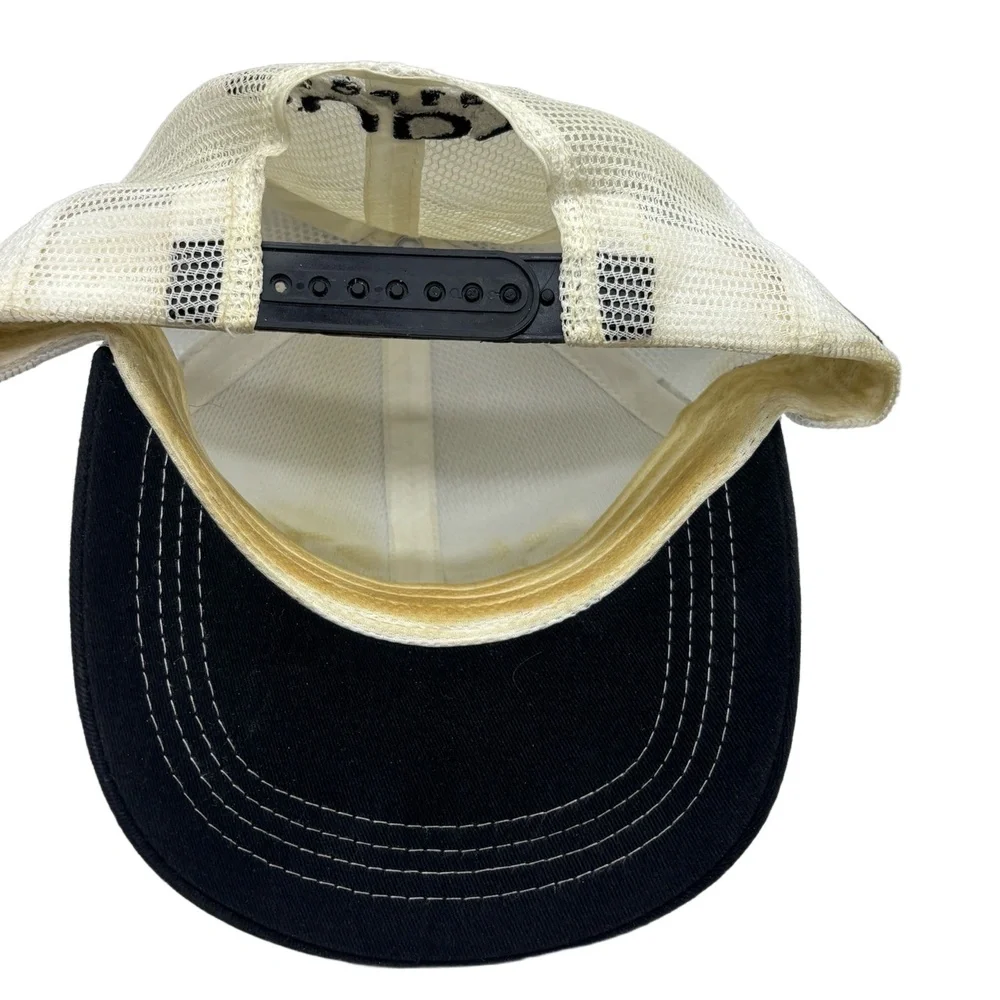Rudy Project #1 Kona Trucker Hat Black White Mesh Snapback Cap